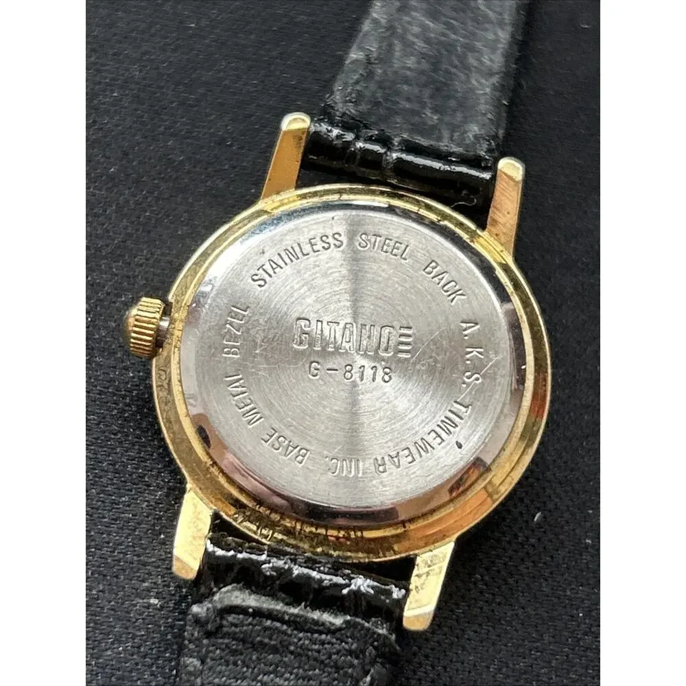 Gitano Gold Tone MOP Dial Women’s Quartz Watch
